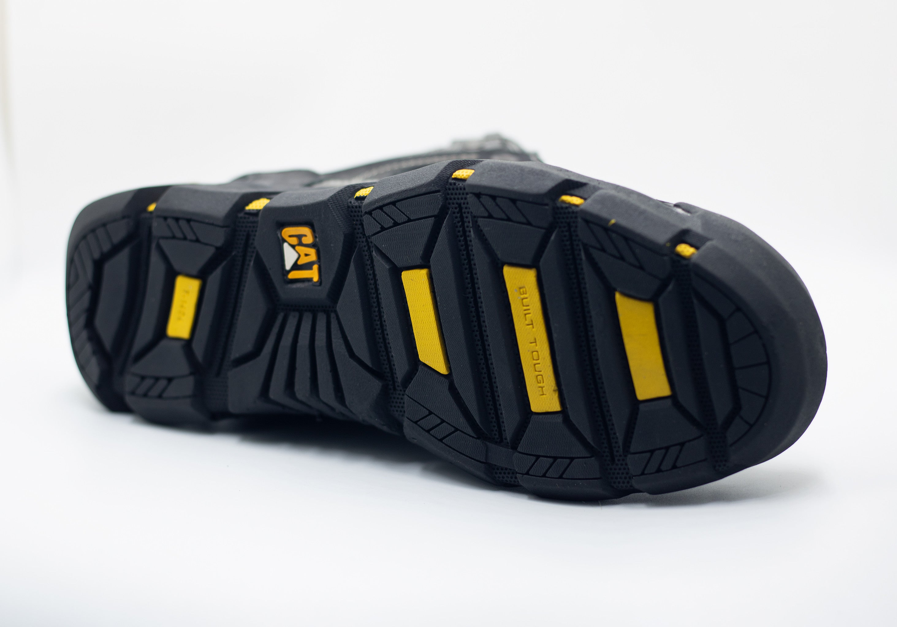 Bota Caterpillar 1343 Gris Sin Puntera